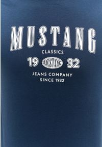 Mustang - MUSTANG AUSTIN MĘSKI T-SHIRT KOSZULKA NADRUK DRESS BLUES 1014938 5334. Wzór: nadruk #7