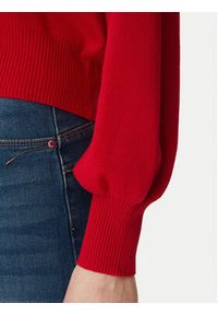 Morgan Kardigan 261-MLIKE Czerwony Regular Fit. Kolor: czerwony. Materiał: wiskoza #3