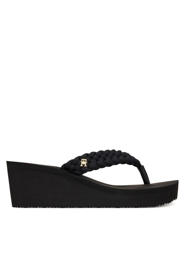 TOMMY HILFIGER - Japonki Tommy Hilfiger. Kolor: czarny