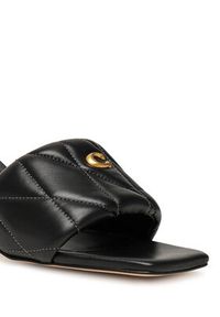 Coach Klapki Holly CAS87 Czarny. Kolor: czarny. Materiał: skóra #4