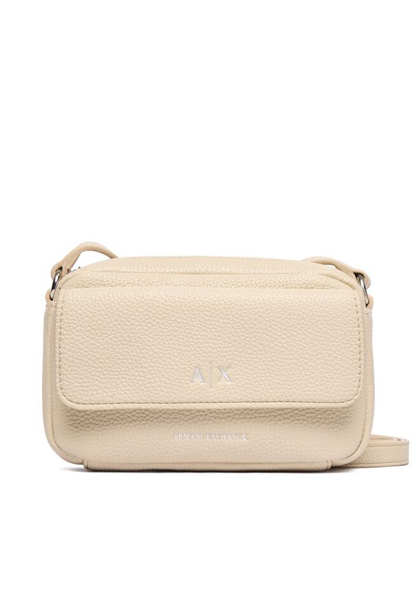Torebka Armani Exchange. Kolor: beżowy