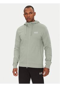 EA7 Emporio Armani Dres 8NPV63 PJVRZ M7003 Zielony Regular Fit. Kolor: zielony. Materiał: bawełna