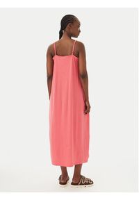 Vero Moda Sukienka letnia Luna 10286077 Koralowy Regular Fit. Kolor: pomarańczowy. Materiał: syntetyk, bawełna. Sezon: lato #4
