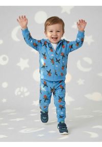 Sinsay - Spodnie dresowe Bing - niebieski. Kolor: niebieski. Materiał: dresówka #1