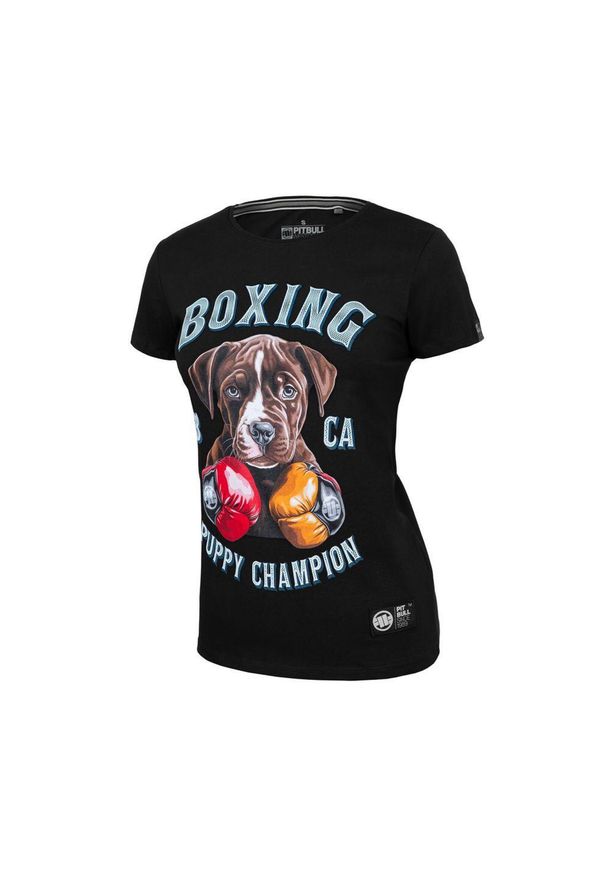 PITBULL - Koszulka damska Pitbull Lil'Champ. Kolor: brązowy, czarny, wielokolorowy