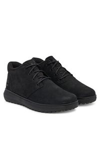 Timberland Sneakersy Allston TB0A69Q5W051 Czarny. Kolor: czarny. Materiał: nubuk, skóra