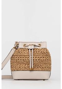 Guess torebka kolor beżowy. Kolor: beżowy #1