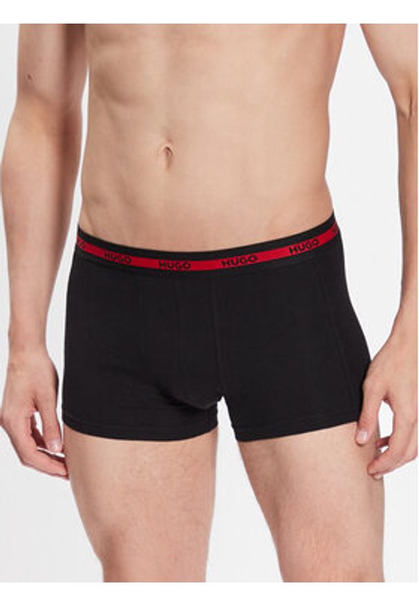 Hugo - HUGO Komplet bokserek 50492375 Czarny. Kolor: czarny. Materiał: bawełna