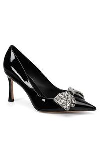 Eva Minge Czółenka SARA-V1278-388-2 Czarny. Kolor: czarny. Materiał: lakier, skóra #7
