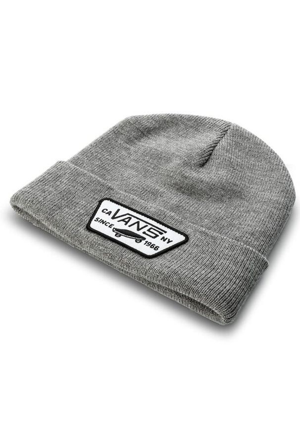 Vans Czapka Milford Beanie VN000UOUHTG Szary. Kolor: szary. Materiał: syntetyk