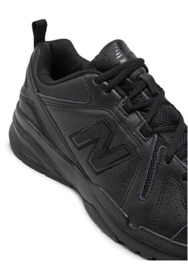 New Balance Sneakersy 608's MX608AB5 Czarny. Kolor: czarny. Materiał: skóra