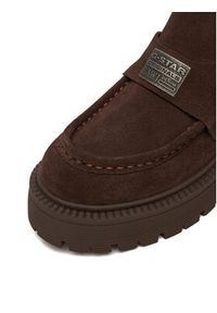 G-Star RAW - G-Star Raw Botki EO-ZEYNEP-70863-1 Brązowy. Kolor: brązowy. Materiał: skóra, zamsz #9