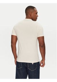 Guess T-Shirt M5GI07 I3Z14 Écru Slim Fit. Materiał: bawełna #5