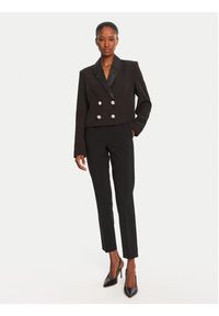 LOLA CASADEMUNT Marynarka MF2502003 Czarny Regular Fit. Kolor: czarny. Materiał: syntetyk #3