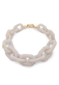 Elisabetta Franchi Naszyjnik 2J2518/V037-S623 Biały. Kolor: biały
