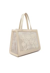 Nine West Torebka CEO-Wall Street Glow-KY319 Beżowy. Kolor: beżowy. Styl: street #6