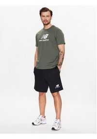 New Balance T-Shirt MT31541 Zielony Relaxed Fit. Kolor: zielony. Materiał: bawełna