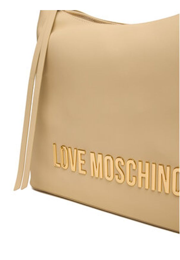 Love Moschino - LOVE MOSCHINO Torebka JC4108PP1OKD0129 Beżowy. Kolor: beżowy. Materiał: skórzane
