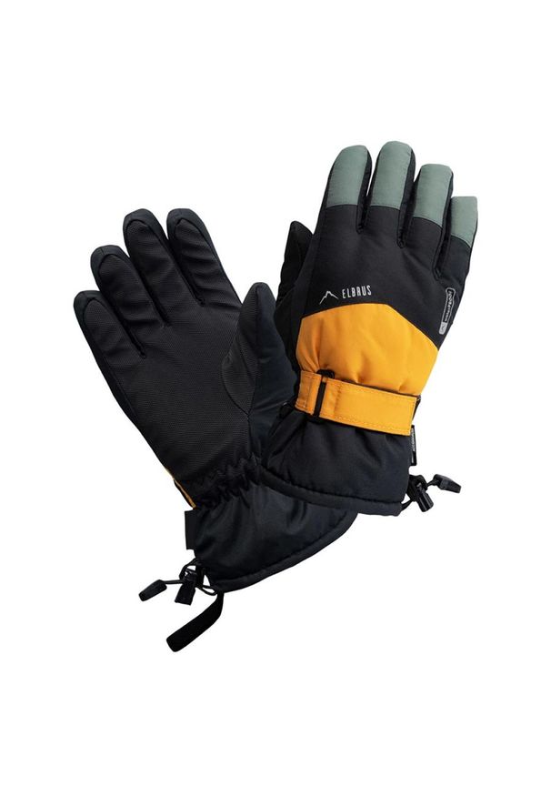 Rękawice narciarskie dziecięce Elbrus Akemi JRB, Rozmiar L/XL. Materiał: tkanina, poliester, materiał. Sezon: zima. Sport: narciarstwo