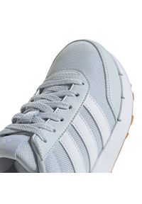 Adidas - Buty adidas Run 50s W IG6558 szare. Okazja: na co dzień. Zapięcie: sznurówki. Kolor: szary. Materiał: guma, syntetyk, materiał. Szerokość cholewki: normalna. Model: Adidas Cloudfoam. Sport: bieganie #4