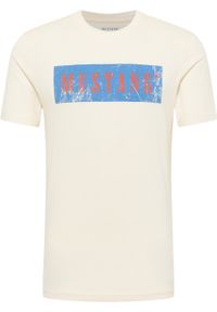 Męski T-Shirt Mustang Style Austin Whisper White 1016274 2013 #3