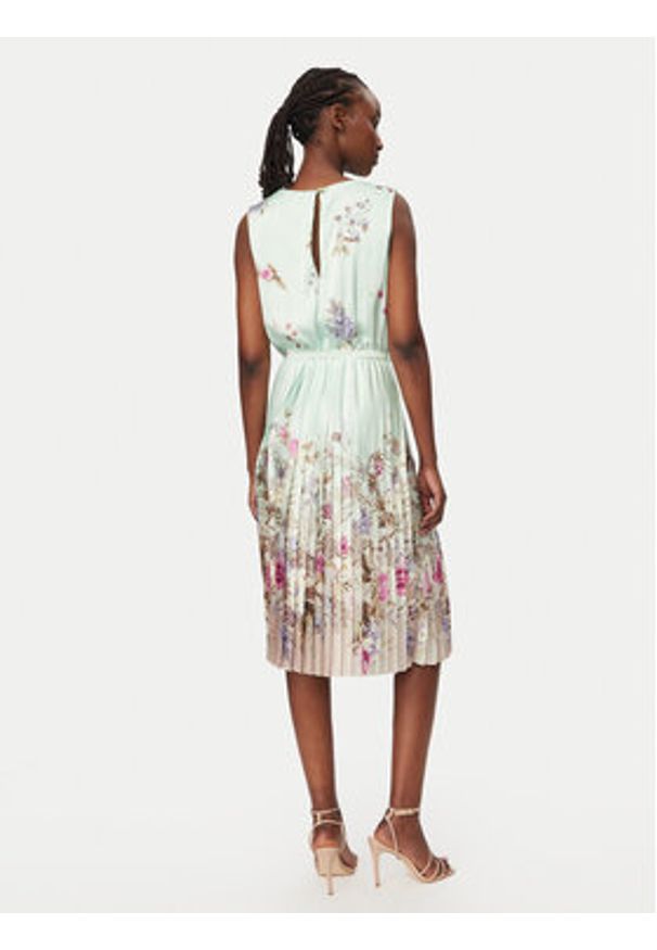 Rinascimento Sukienka koktajlowa CFC0128212003 Zielony Regular Fit. Kolor: zielony. Materiał: syntetyk. Styl: wizytowy