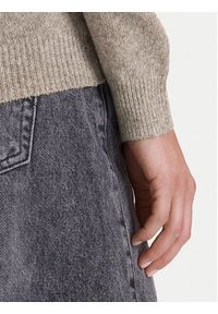 Vero Moda Sweter Doffy 10330790 Beżowy Regular Fit. Kolor: beżowy. Materiał: syntetyk