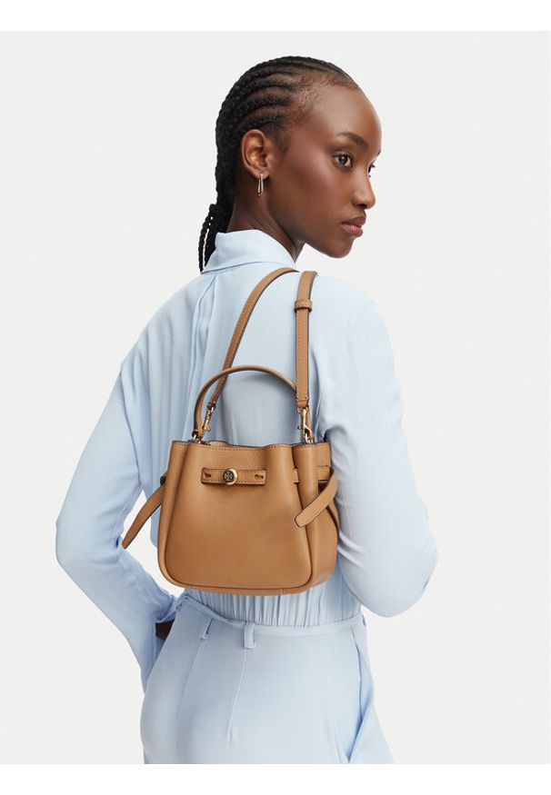 Tory Burch Torebka Romy 179988 Brązowy. Kolor: brązowy. Materiał: skórzane
