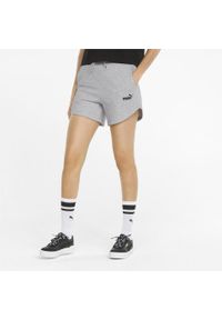 Damskie szorty z wysoką talią Puma Essentials. Stan: podwyższony. Kolor: wielokolorowy, szary, czarny. Sezon: lato