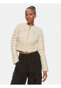 Pinko - PINKO Kurtka przejściowa 101697 A11P Écru Regular Fit. Materiał: syntetyk