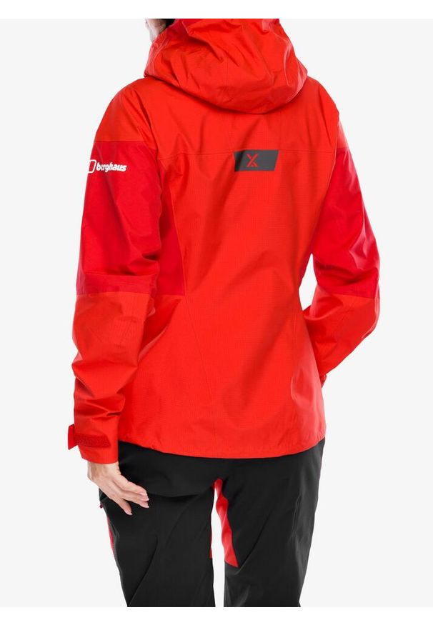 Kurtka z membraną damska Berghaus MTN Guide Alpine Pro Jacket. Kolor: czerwony