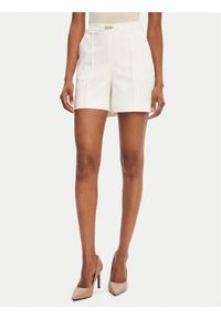 Marciano Guess Szorty materiałowe 5GGD19 7311A Biały Regular Fit. Kolor: biały. Materiał: bawełna