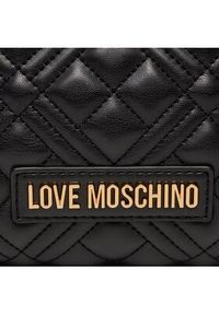 Love Moschino - LOVE MOSCHINO Torebka JC4342PP0ILA0000 Czarny. Kolor: czarny. Materiał: skórzane
