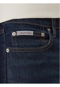 Calvin Klein Jeans Jeansy LV04RD740G Granatowy Slim Fit. Kolor: niebieski #3