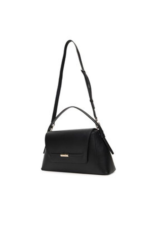 BOSS Torebka Petrah Top Handie 50547728 Czarny. Kolor: czarny. Materiał: skórzane