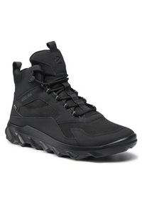 ecco - ECCO Trekkingi Mx Low Mid Gtx Tex GORE-TEX 82022451052 Czarny. Kolor: czarny. Materiał: materiał. Technologia: Gore-Tex. Sport: turystyka piesza #4
