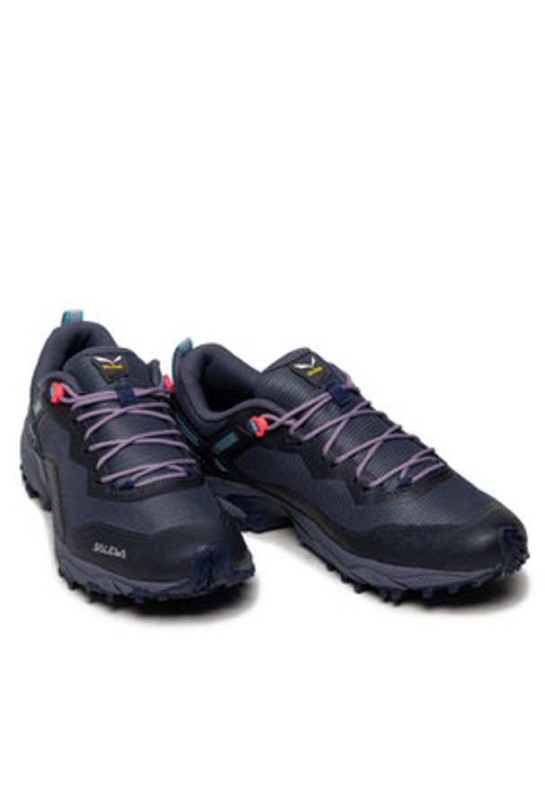 Salewa Buty Ws Ultra Train 3 61389-3823 Granatowy. Kolor: niebieski. Materiał: materiał