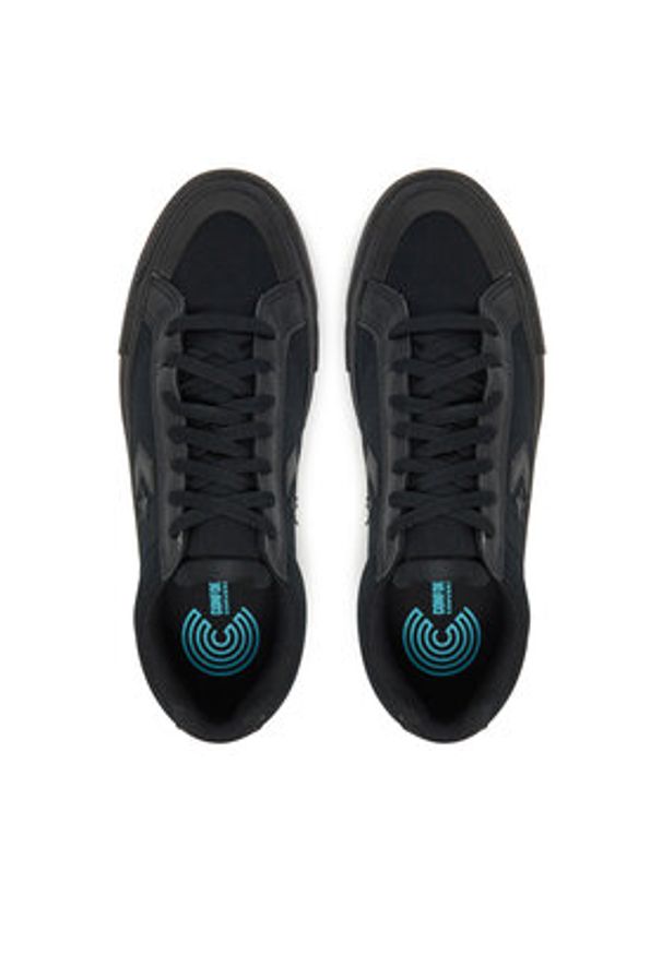 Converse Sneakersy Sport Casual Monochrome A12332C Czarny. Okazja: na co dzień. Kolor: czarny. Materiał: materiał