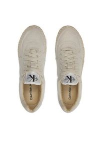 Calvin Klein Jeans Espadryle Espadrille Sneaker Cs Btw YW0YW01437 Écru #5