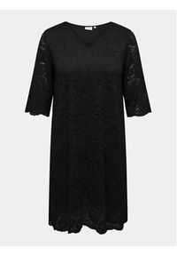 ONLY Carmakoma Sukienka koktajlowa Summer 15309315 Czarny Regular Fit. Kolor: czarny. Materiał: syntetyk. Styl: wizytowy #3