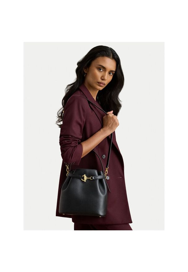 Lauren Ralph Lauren - Torebka LAUREN RALPH LAUREN. Kolor: czarny
