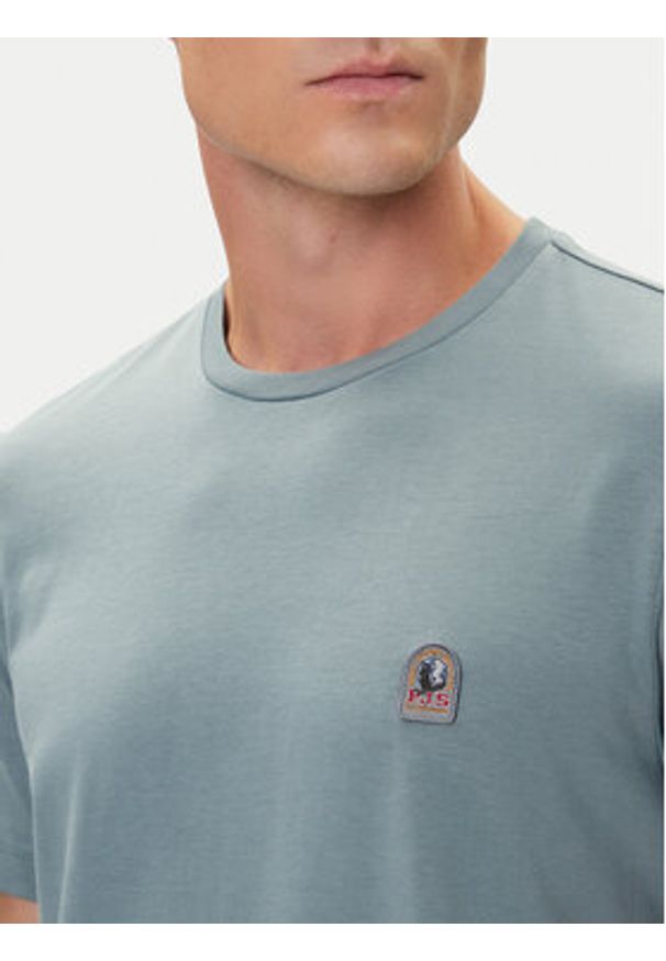 Parajumpers T-Shirt Patch 25WMPMTSEY29 Zielony Regular Fit. Kolor: zielony. Materiał: bawełna