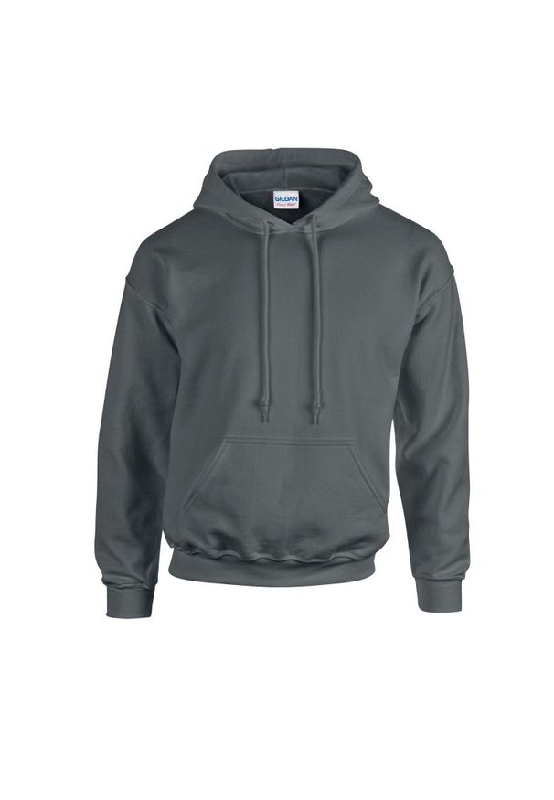 GILDAN - Bluza Z Kapturem Dla Dorosłych Unisex Heavy Blend. Typ kołnierza: kaptur. Kolor: szary, brązowy, wielokolorowy