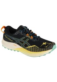 Buty do biegania Asics Fuji Lite 4 M 1011B698-002 czarne. Zapięcie: sznurówki. Kolor: czarny. Materiał: tkanina, syntetyk, guma #5