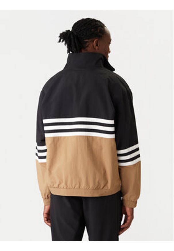 Adidas - adidas Bluza Archive JY2777 Beżowy Loose Fit. Kolor: beżowy. Materiał: syntetyk