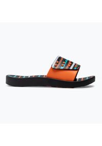 Klapki basenowe dla dzieci Ipanema Unisex Slide. Kolor: czarny, pomarańczowy, wielokolorowy