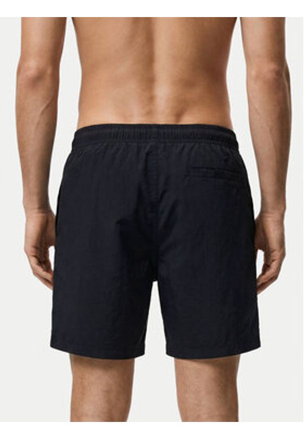 Napapijri Szorty kąpielowe V-Haldane NP0A4HRZ Granatowy Regular Fit. Kolor: niebieski. Materiał: syntetyk