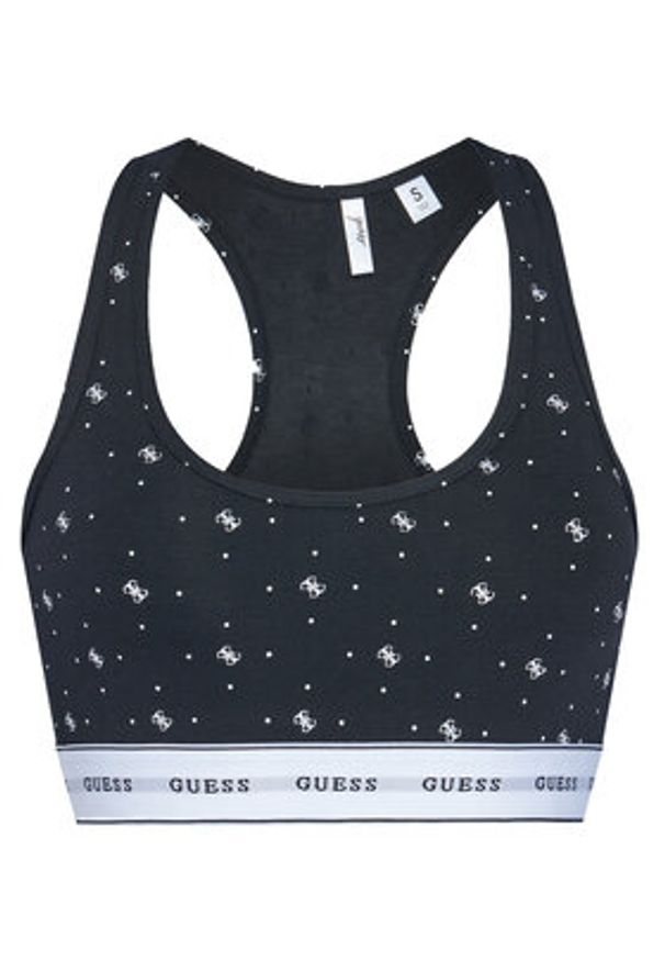Guess Biustonosz top O97C01 KBOE1 Czarny. Kolor: czarny. Materiał: bawełna