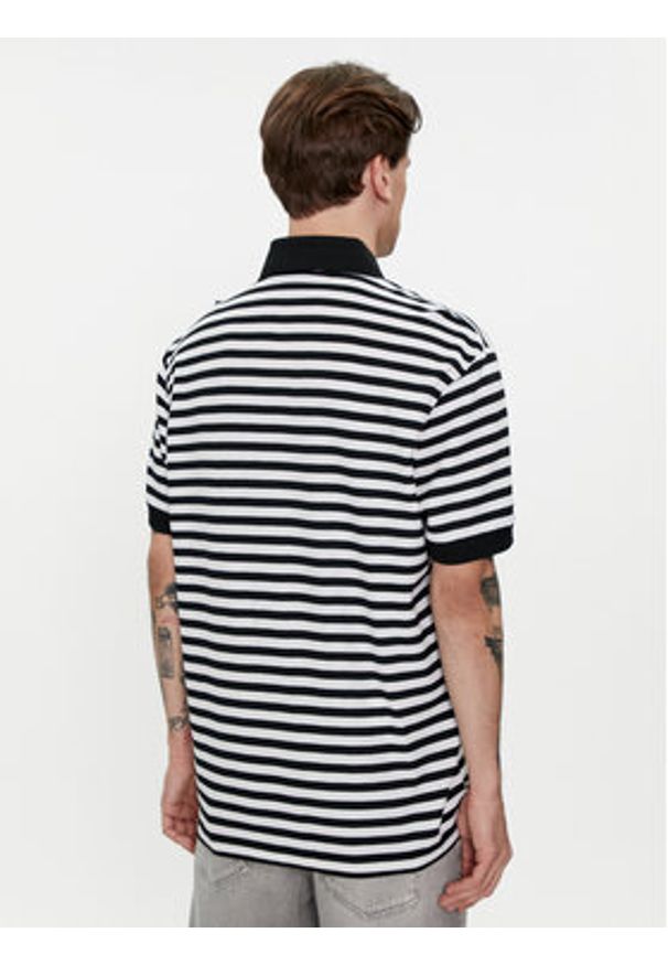 BOSS - Boss Polo Palesstripe 50513604 Czarny Regular Fit. Typ kołnierza: polo. Kolor: czarny. Materiał: bawełna