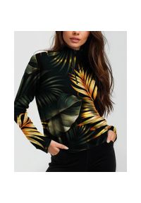 SLAVIWEAR - Bluza ocieplana Gold Jungle. Kolor: żółty, wielokolorowy, czarny #1